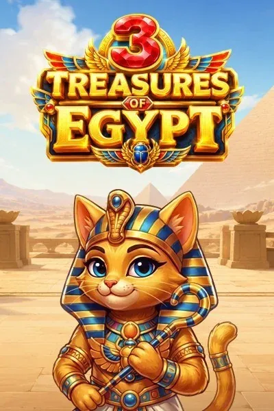 Spiel 3 Treasures of Egypt · Midarion Casino